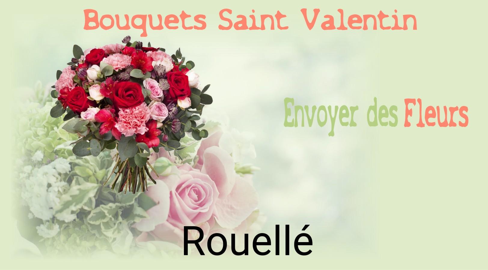 Roses de Saint-Valentin livrées à Rouellé